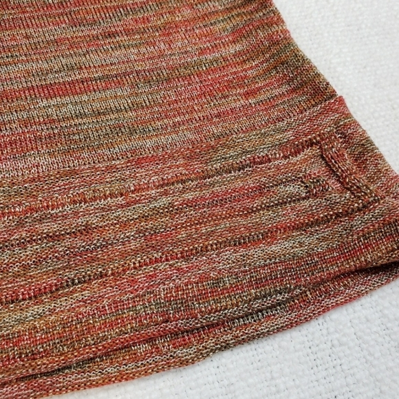 Magaschoni Orange & Green Sweater Tank Silk - Picture 4 of 8